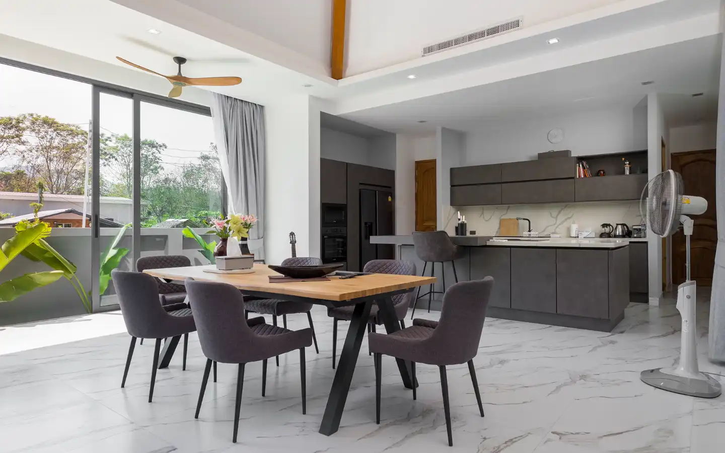 Interior view of Recently Completed 4 Bed Pool Villa for Sale on Pasak 4, Cherngtalay