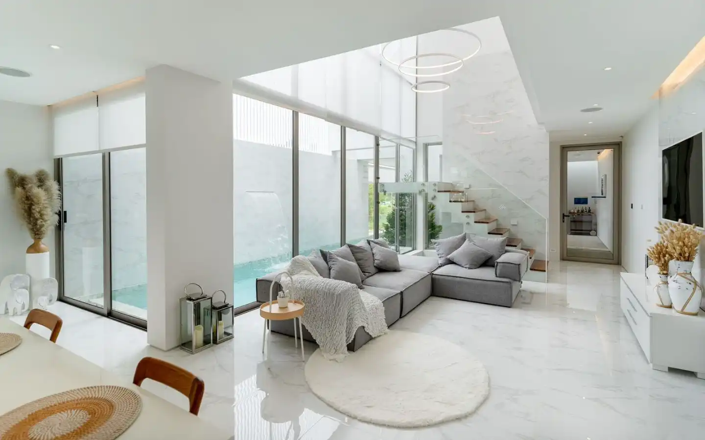 Interior view of Brand New 3 Bedroom Resale Pool Villa in Residence
