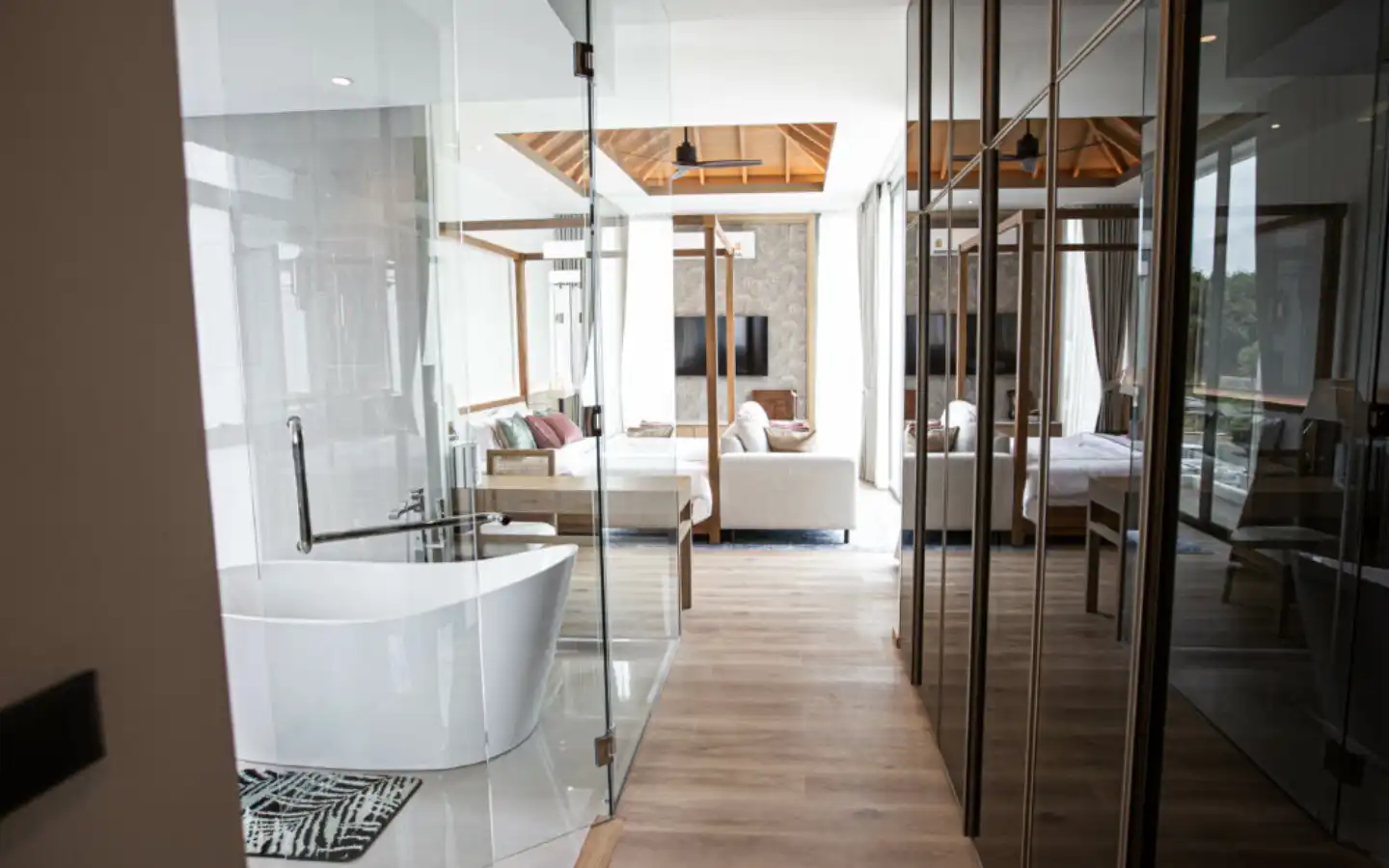 Interior view of Resale 3 Bedroom Pool Villa at The Teak, Pasak 4