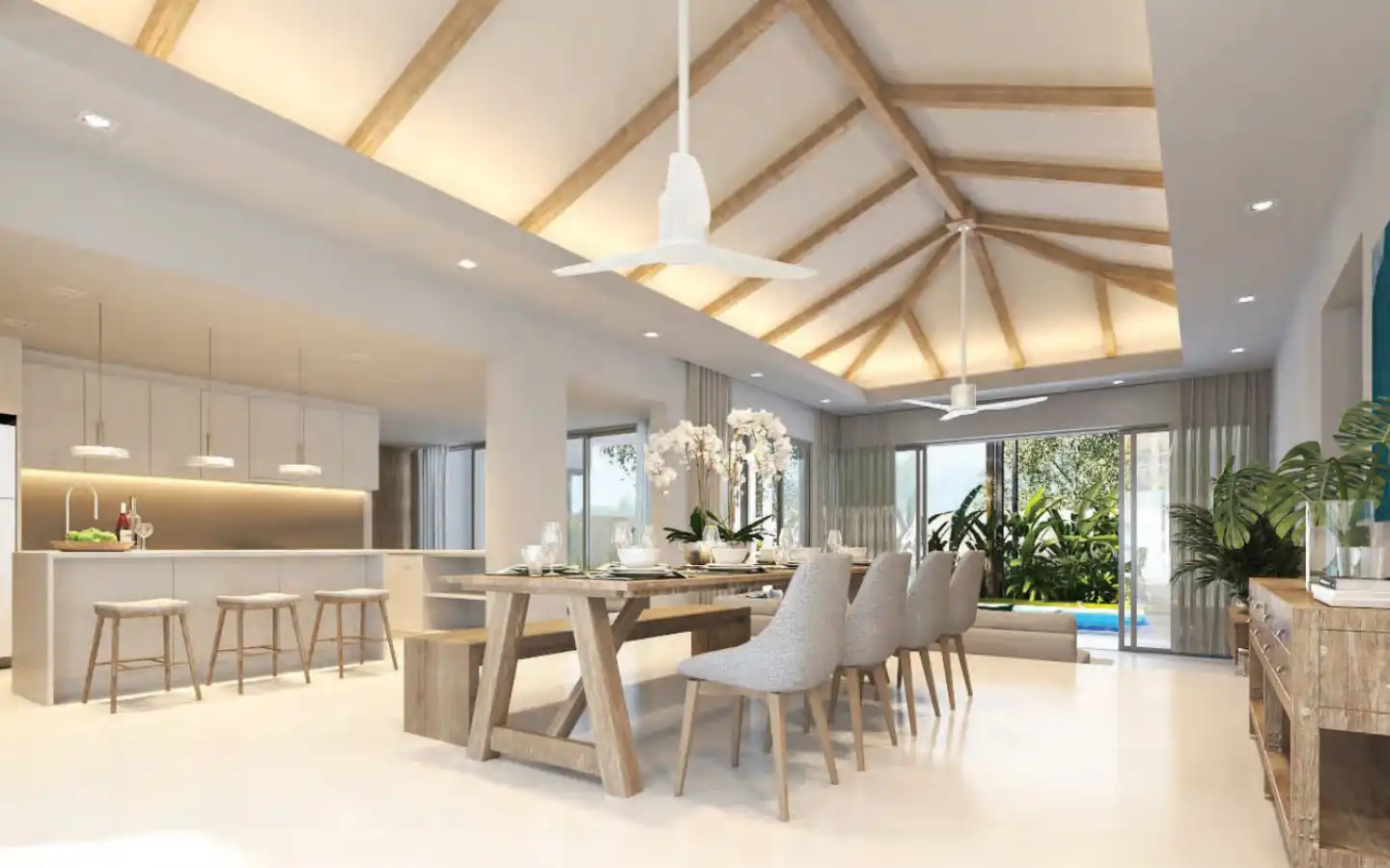 Interior view of 4 Bedroom Resale Villa at Trichada Breeze