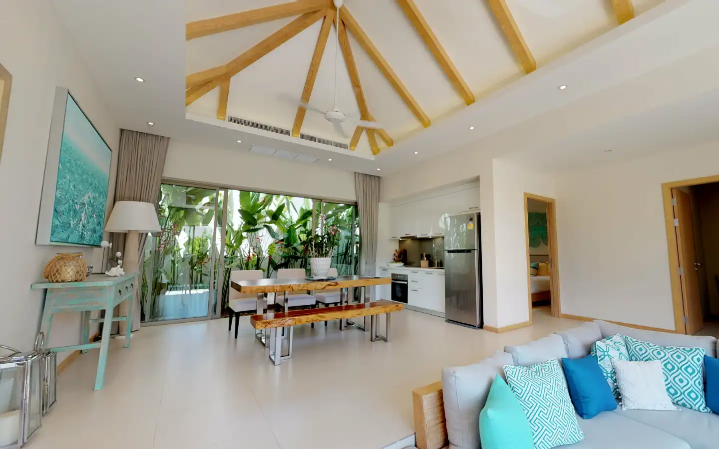 Interior view of 3 Bedroom Resale Villa at Trichada Breeze