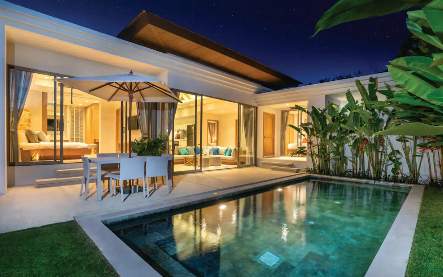 Interior view of 3 Bedroom Resale Villa at Trichada Breeze