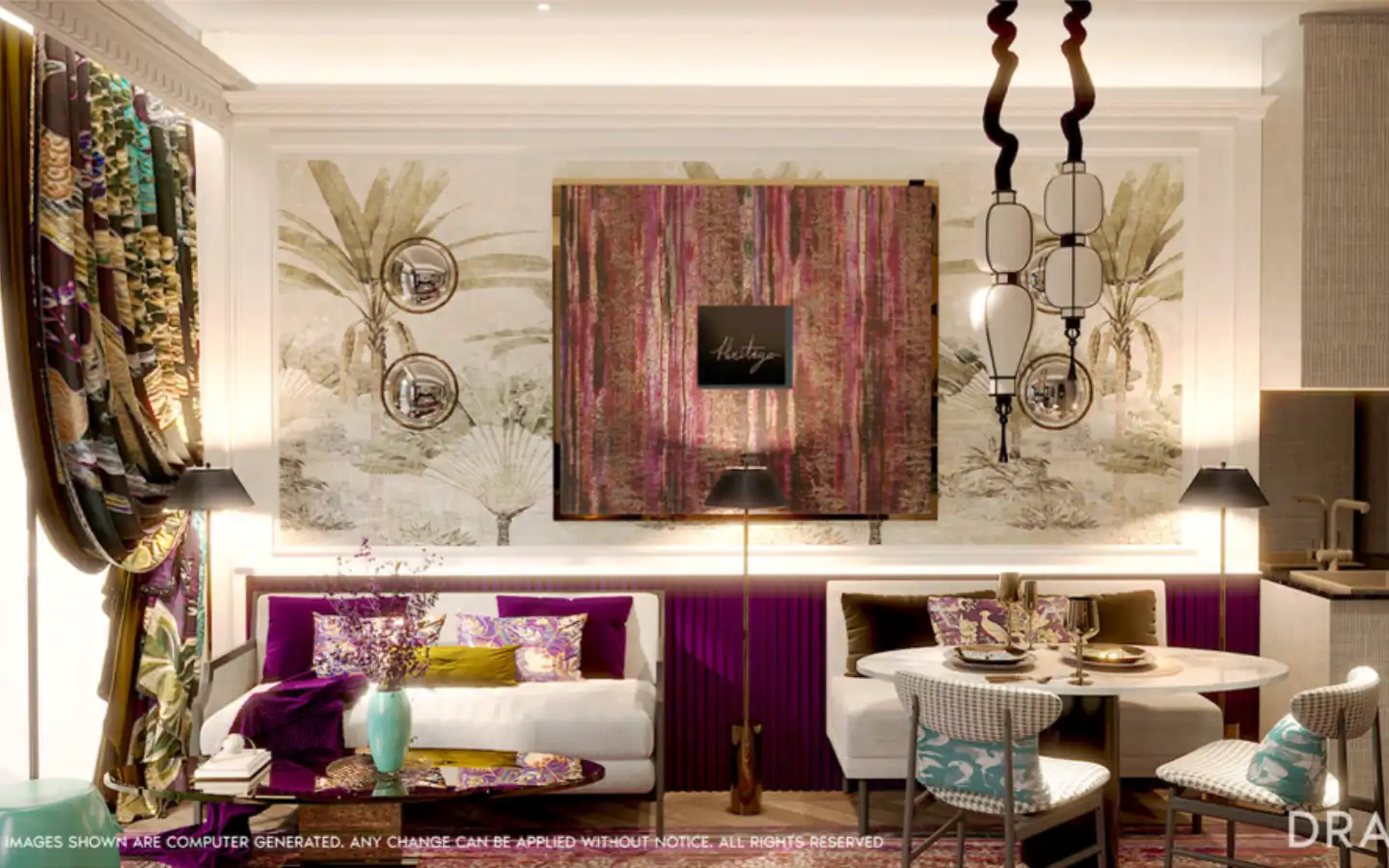 Interior view of The Title Heritage Bangtao - 1 Bedroom Type 1