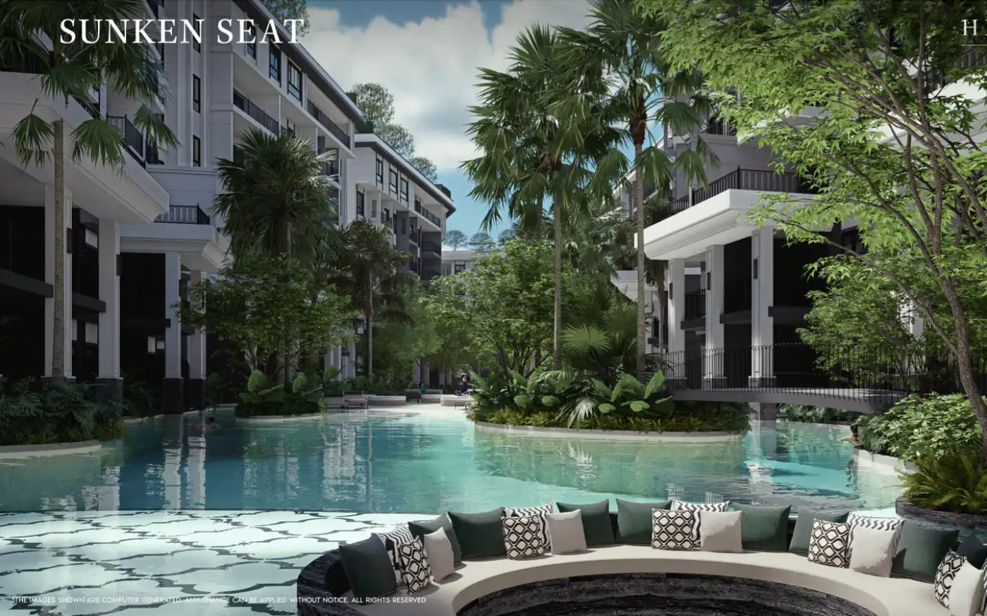 Interior view of The Title Heritage Bangtao - 2 Bedroom Type 2