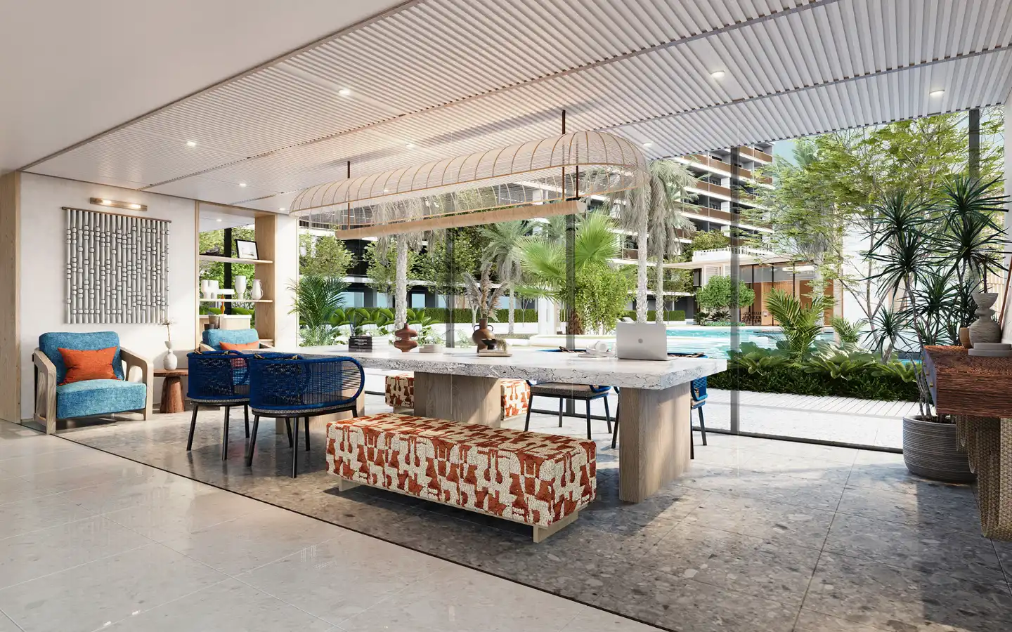 Interior view of 1-Bedroom Condo for Sale in So Origin Bangtao Beach, Phuket