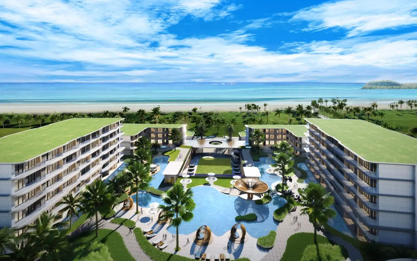 View from Ayana Heights Seaview Residences - 1 Bedrooom Condo of Type B2
