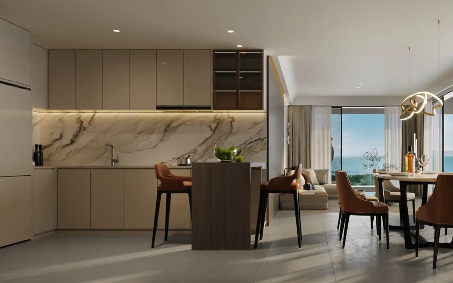 View from 3-Bedroom Condo for Sale in Ayana Heights Seaview Residences - Type D