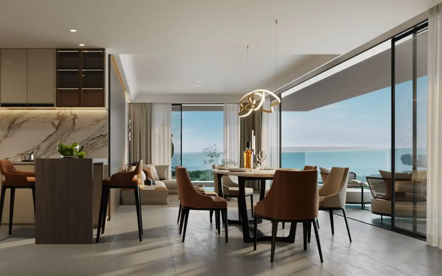 View from 3-Bedroom Condo for Sale in Ayana Heights Seaview Residences - Type D