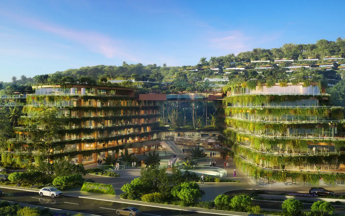Interior view of Layan Verde Condominium in Layan - Residential 1-Bedroom Unit