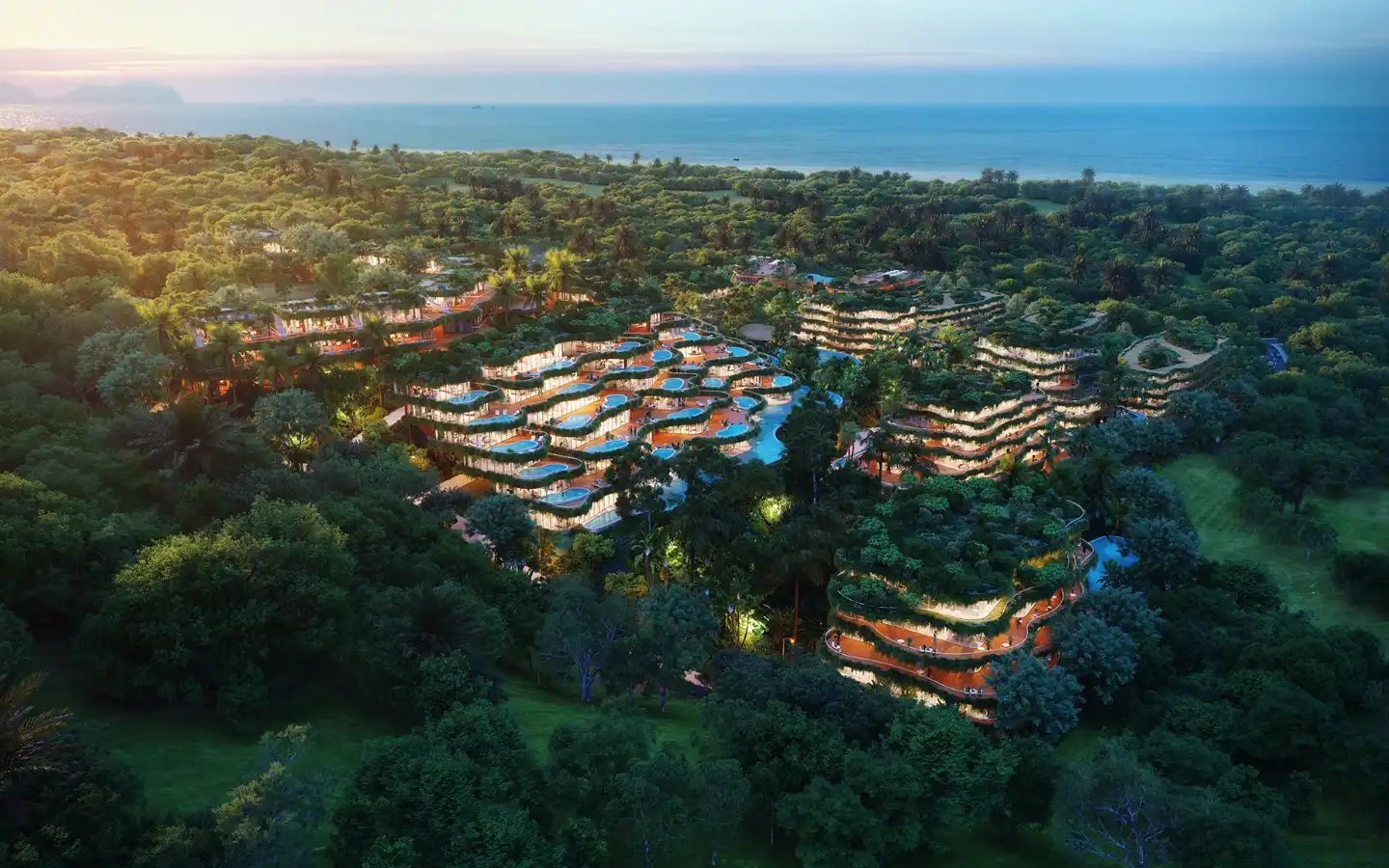 Interior view of Layan Verde Condominium in Layan - Residential 3-Bedroom Unit