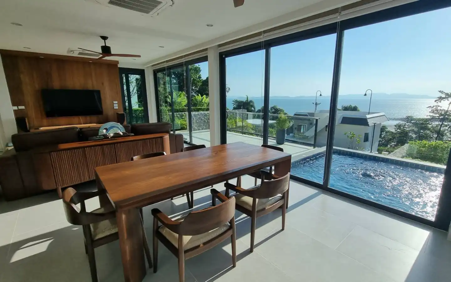 View from 3-Bedroom Private Sea View Villa for Sale in Ao Por, Phuket