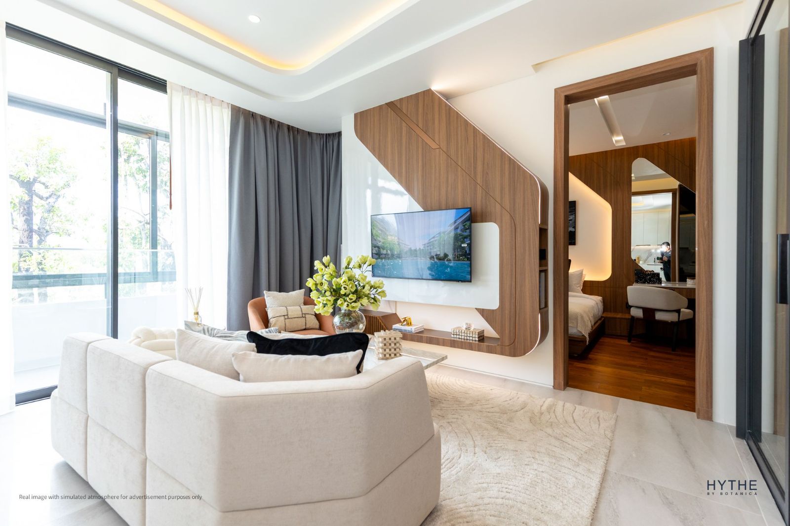 Interior view of Botanica Hythe 2-Bedroom Condo for Sale in Bangtao, Phuket