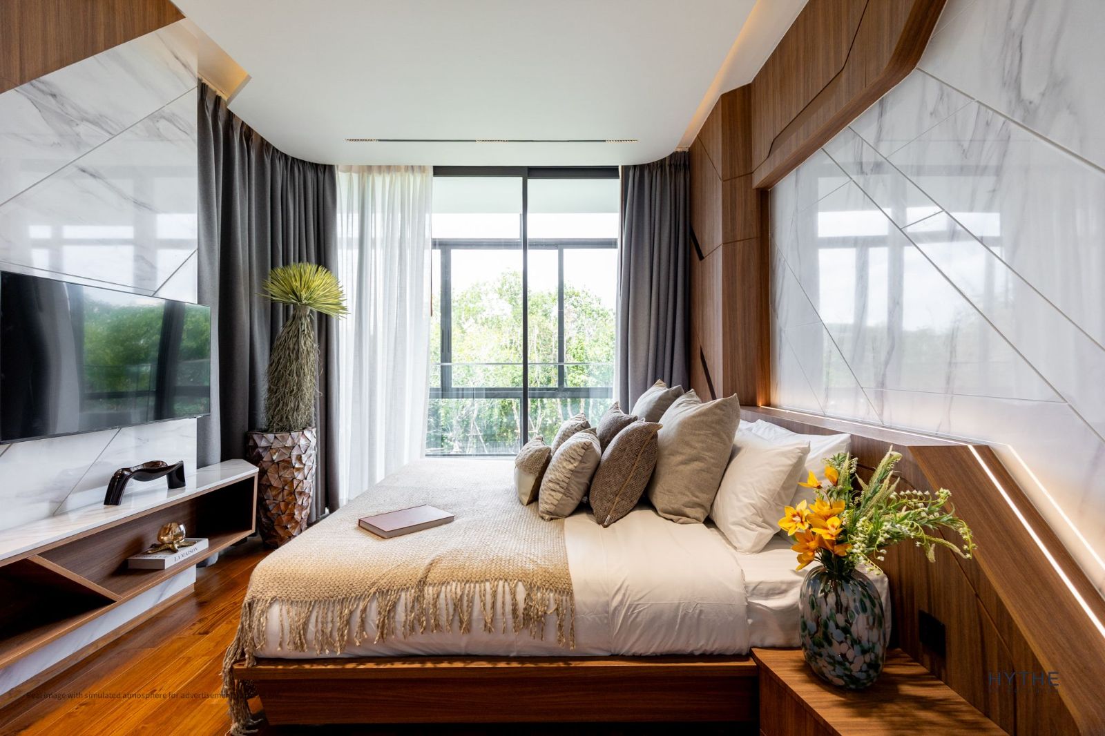 Interior view of Botanica Hythe 2-Bedroom Condo for Sale in Bangtao, Phuket