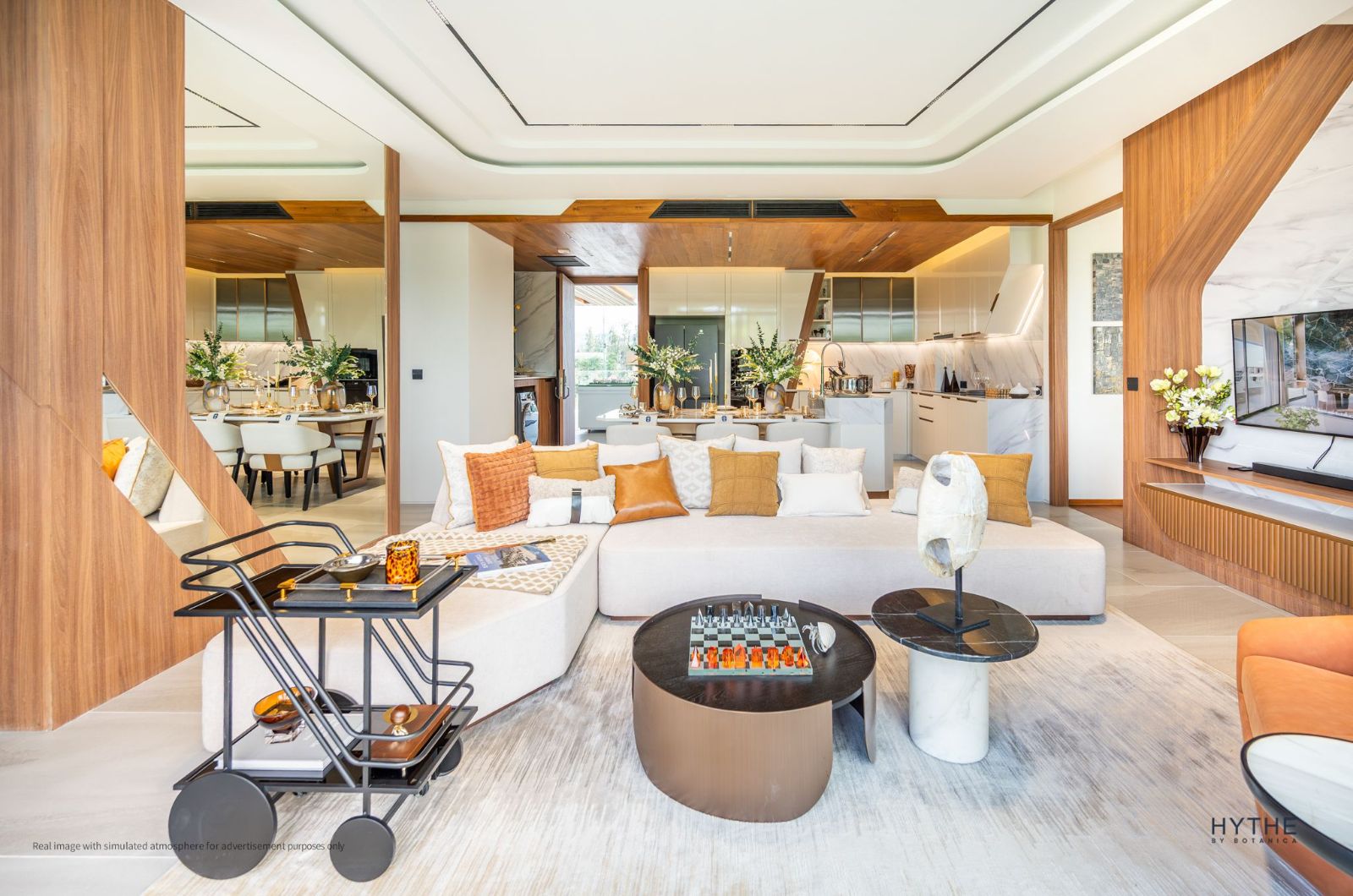 Interior view of Botanica Hythe Condo - Luxury 4-Bedroom Penthouse for Sale in Phuket