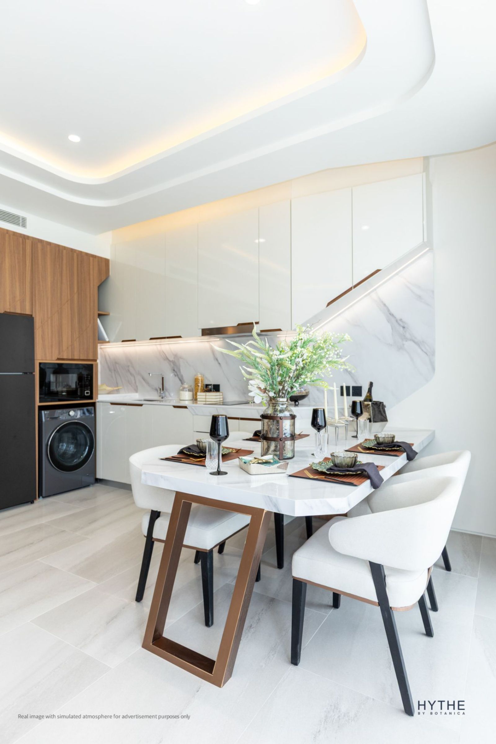 Interior view of Luxury 1 Bedroom Condo for Sale in Botanica Hythe Layan - Type 1BR