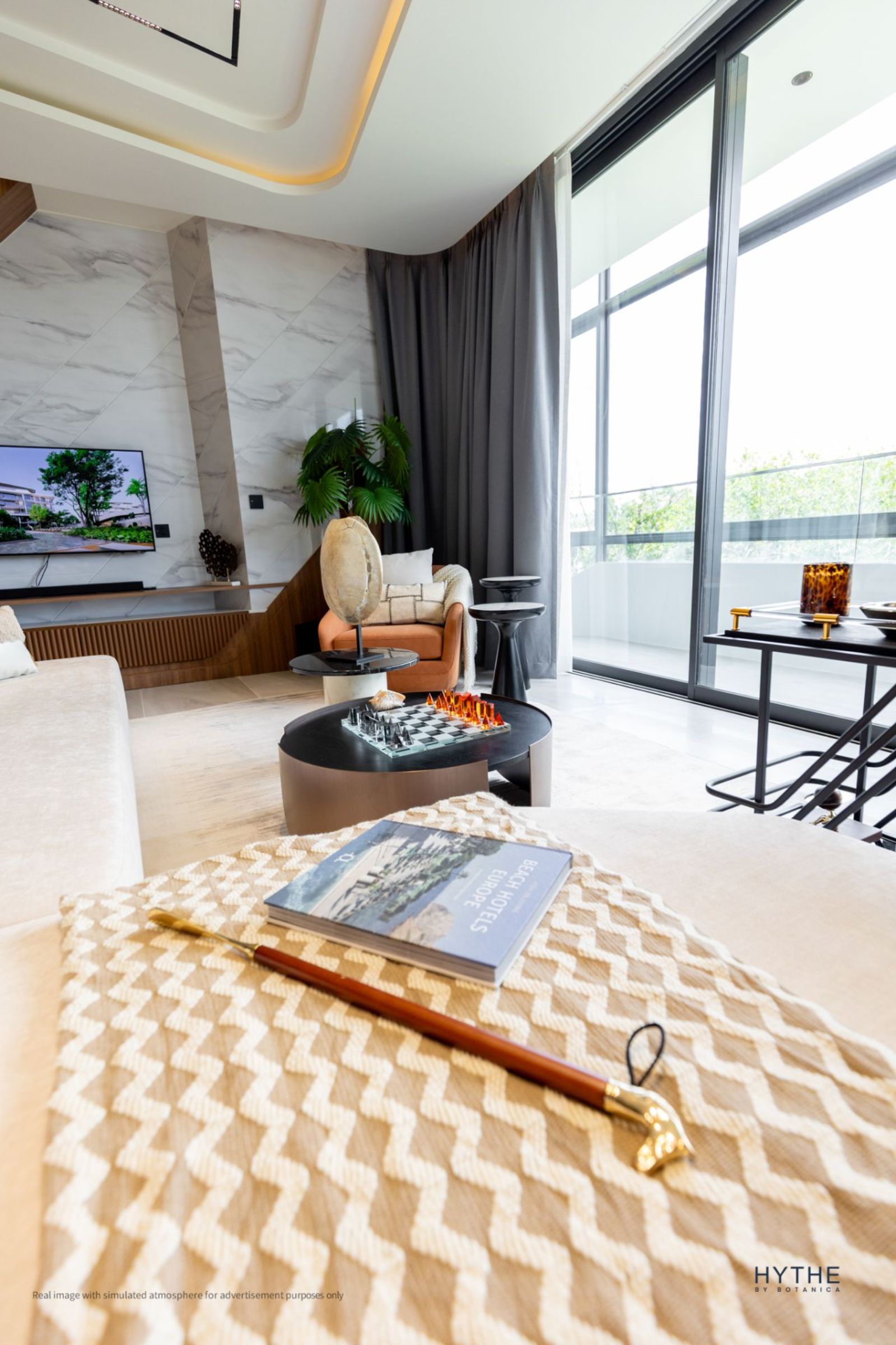 Interior view of Luxury 1 Bedroom Condo for Sale in Botanica Hythe Layan - Type 1BR
