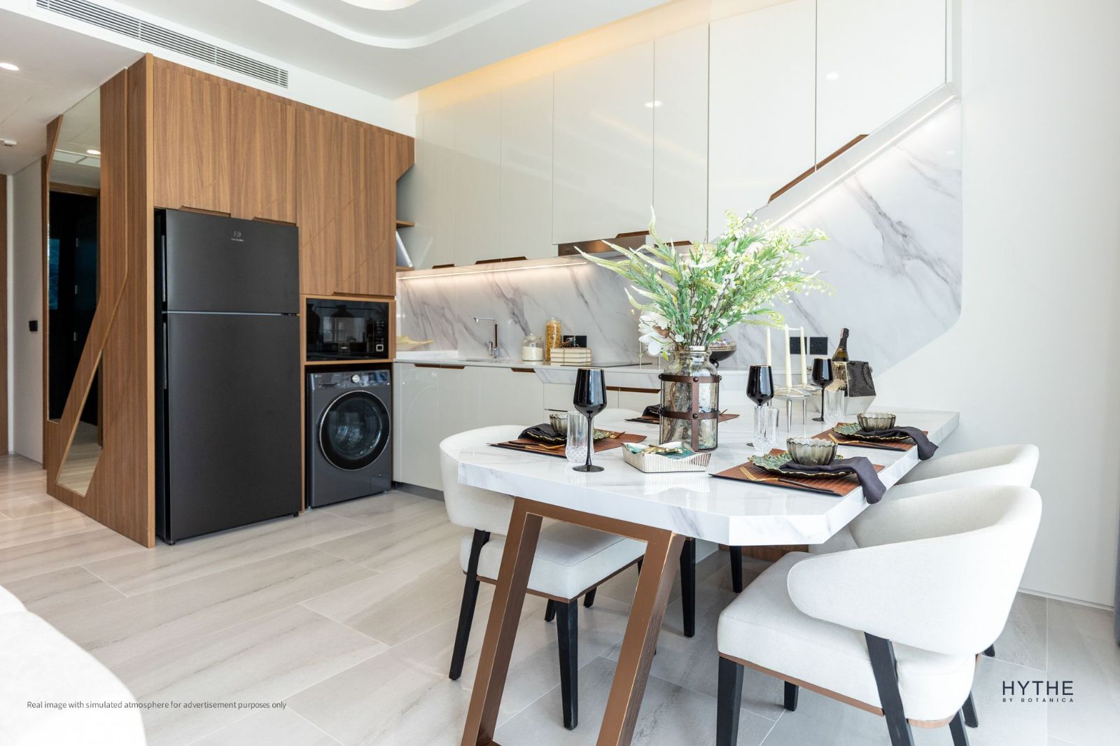 Interior view of Luxury 1 Bedroom Condo for Sale in Botanica Hythe Layan - Type 1BR