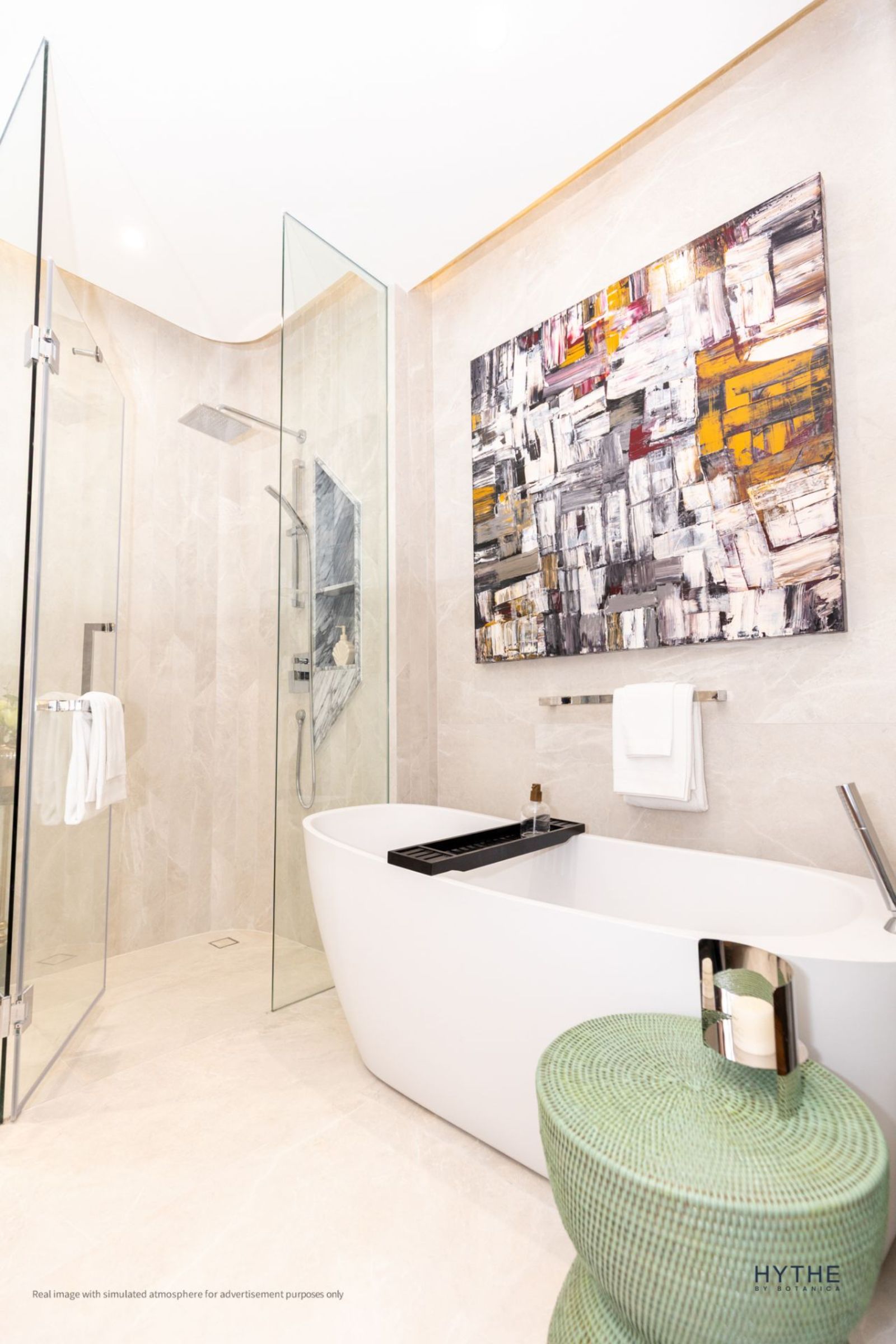 Interior view of Luxury 1 Bedroom Condo for Sale in Botanica Hythe Layan - Type 1BR