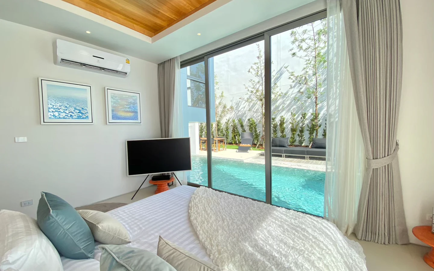 Interior view of 3 Bedroom Resale Pool Villa in Wallaya Luxpride, Cherngtalay