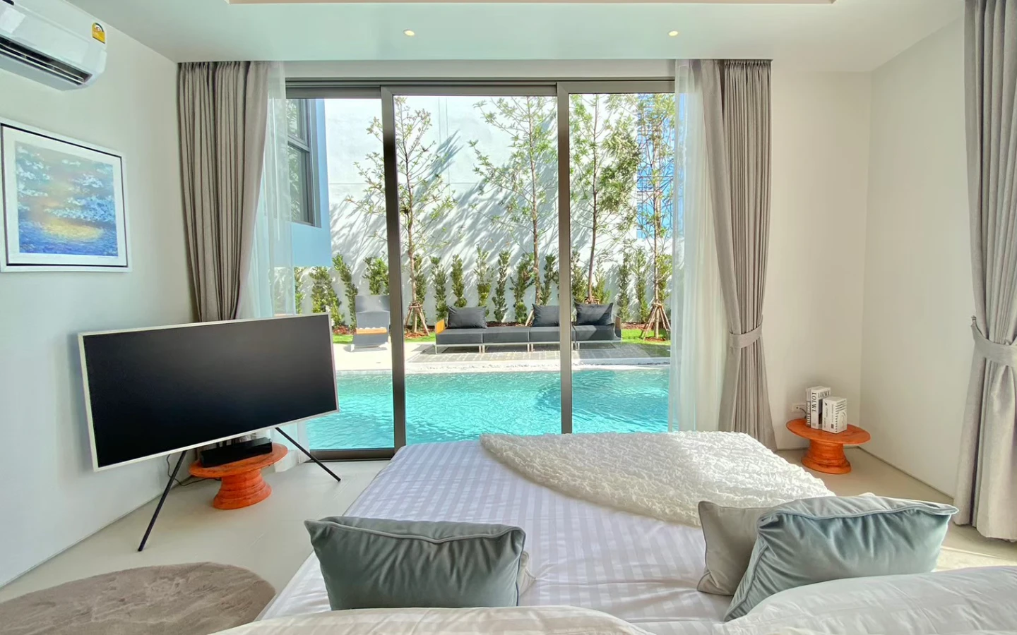 Interior view of 3 Bedroom Resale Pool Villa in Wallaya Luxpride, Cherngtalay