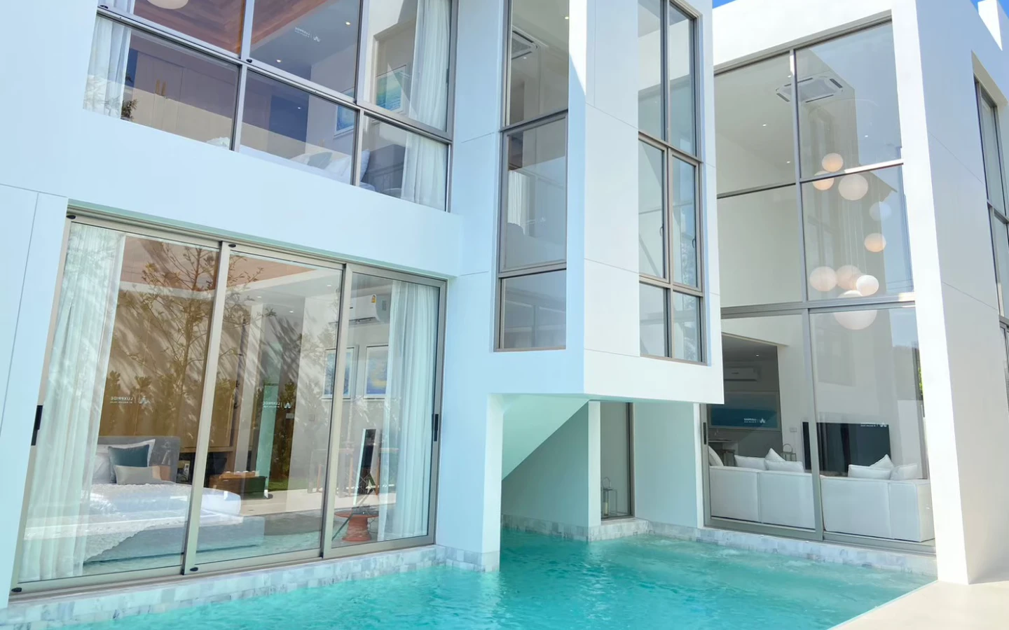 Interior view of 3 Bedroom Resale Pool Villa in Wallaya Luxpride, Cherngtalay