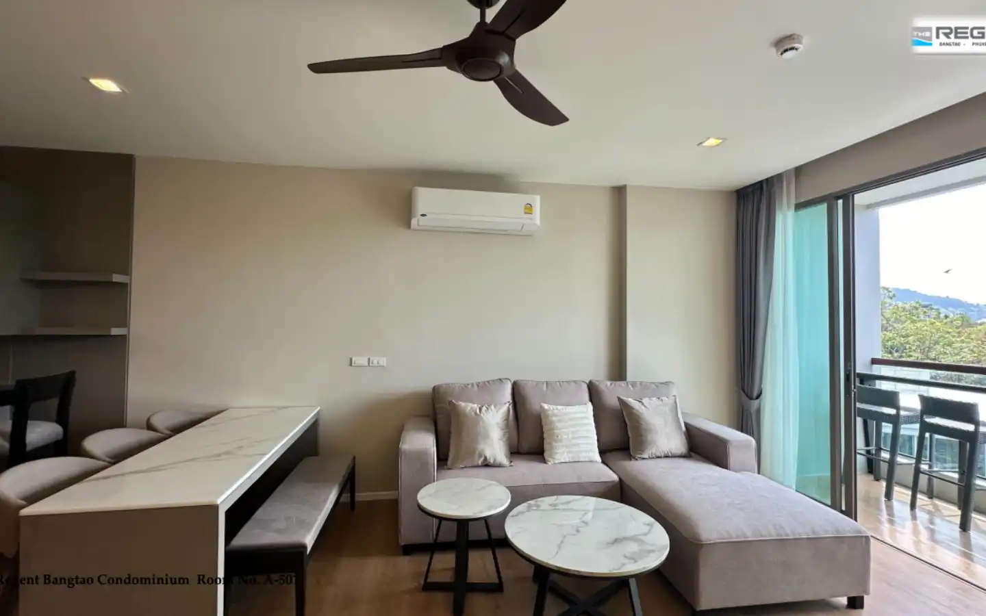Interior view of One Bedroom Foreign Freehold Condo at Bangtao Regent