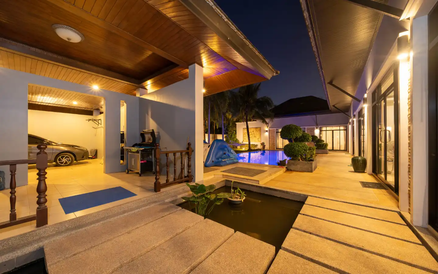 Interior view of 4 Bedroom Resale Pool Villa at Bua Sawan on Pasak 12, Cherngtalay, Phuket