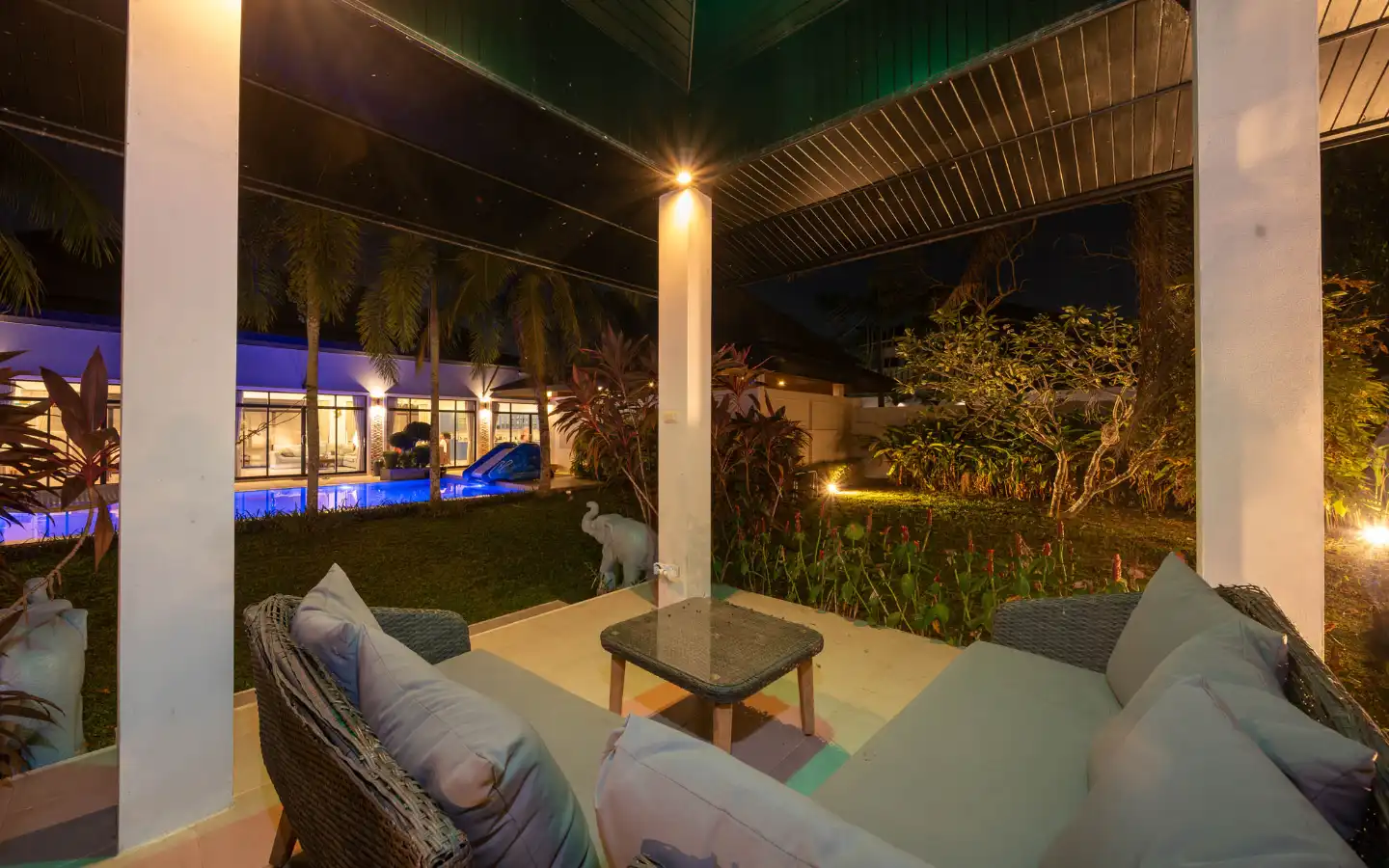 Interior view of 4 Bedroom Resale Pool Villa at Bua Sawan on Pasak 12, Cherngtalay, Phuket