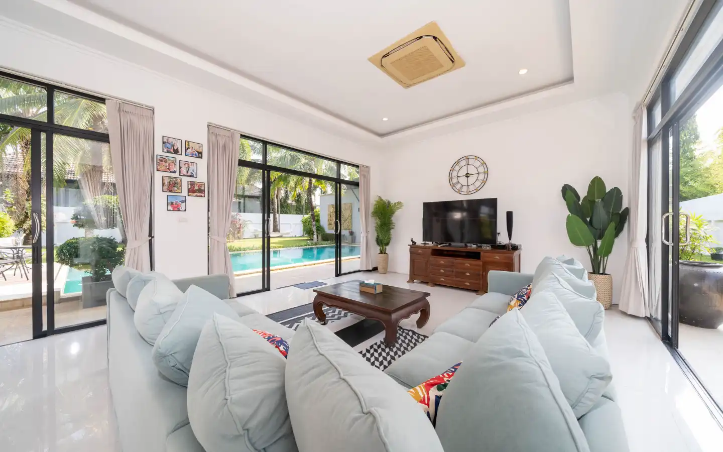 Interior view of 4 Bedroom Resale Pool Villa at Bua Sawan on Pasak 12, Cherngtalay, Phuket