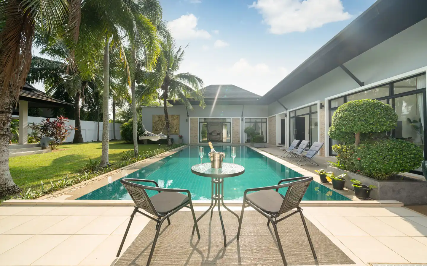 Interior view of 4 Bedroom Resale Pool Villa at Bua Sawan on Pasak 12, Cherngtalay, Phuket