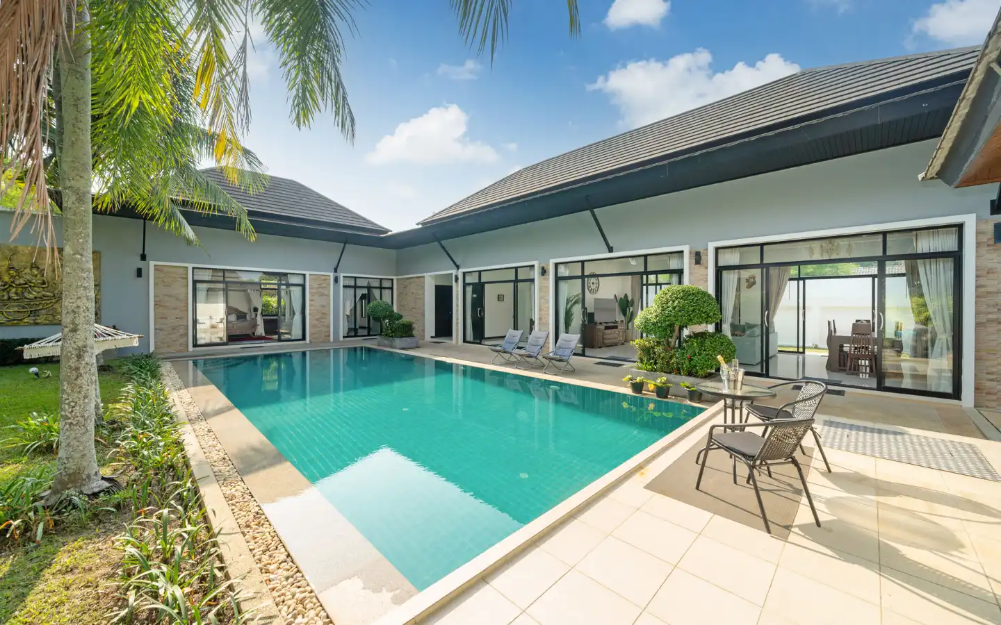 Interior view of 4 Bedroom Resale Pool Villa at Bua Sawan on Pasak 12, Cherngtalay, Phuket