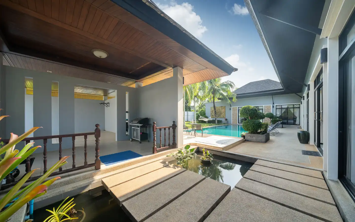 Interior view of 4 Bedroom Resale Pool Villa at Bua Sawan on Pasak 12, Cherngtalay, Phuket