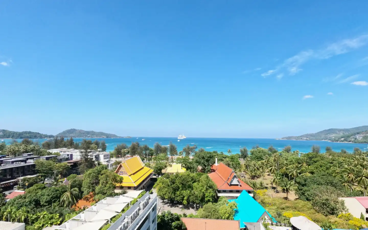 Exterior view of Sea View Apartment for Sale at Andaman Beach Suites, Patong