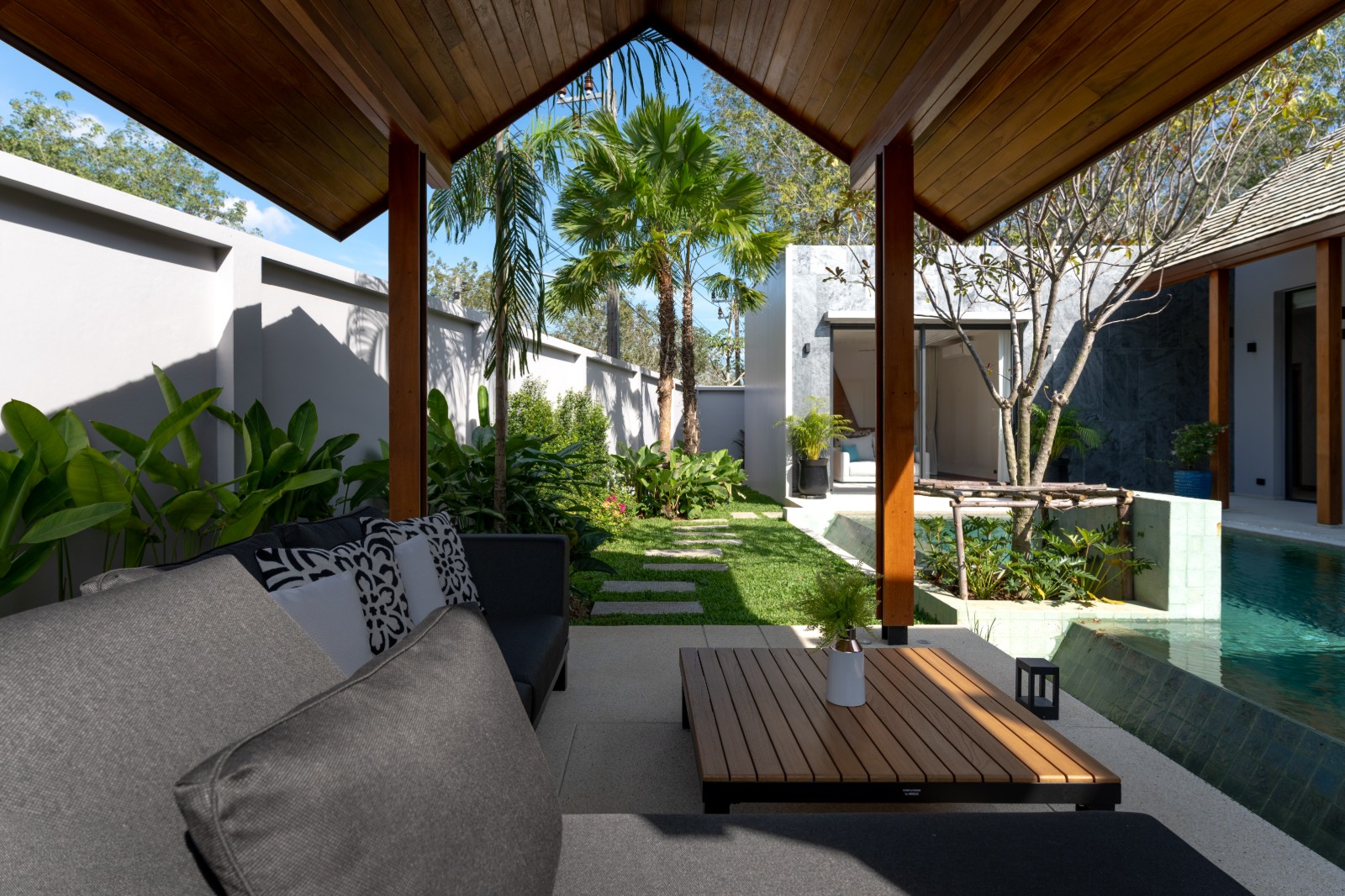 Interior view of 3 Bedroom Pool Villa for Sale in Bougainvillea, Chengtalay - Type A