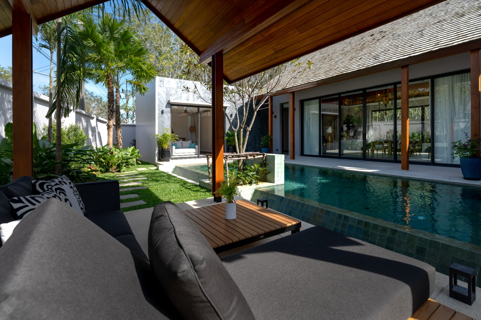 Interior view of 3 Bedroom Pool Villa for Sale in Bougainvillea, Chengtalay - Type A