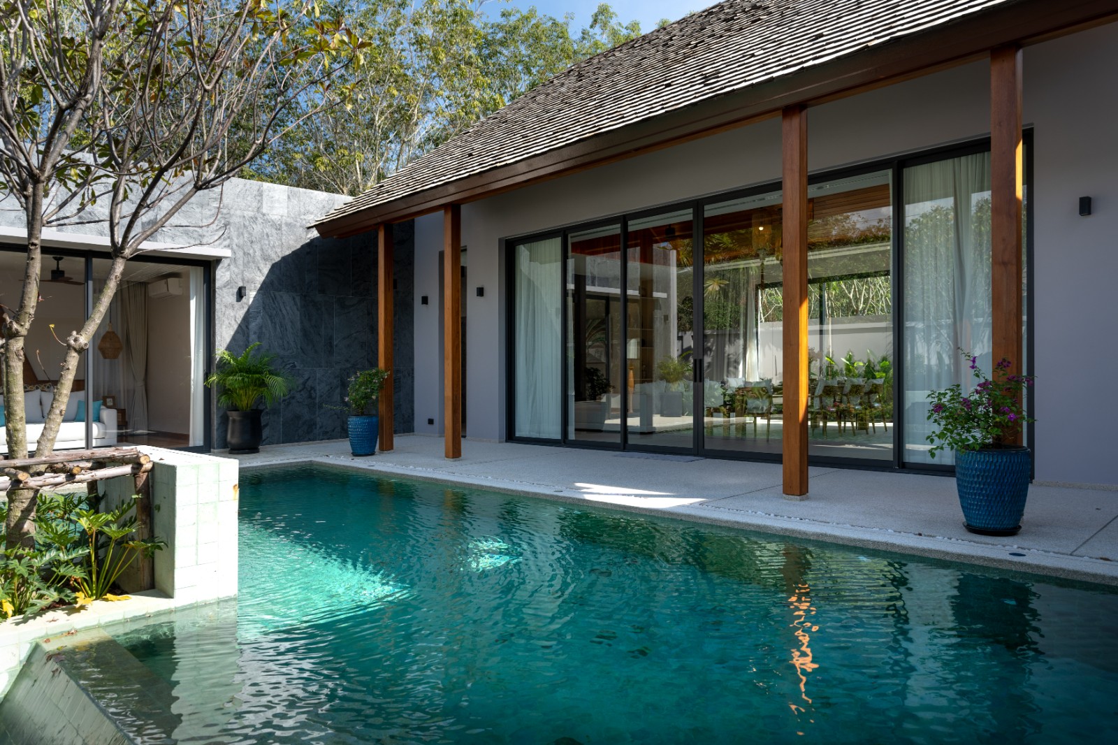 Interior view of 3 Bedroom Pool Villa for Sale in Bougainvillea, Chengtalay - Type A