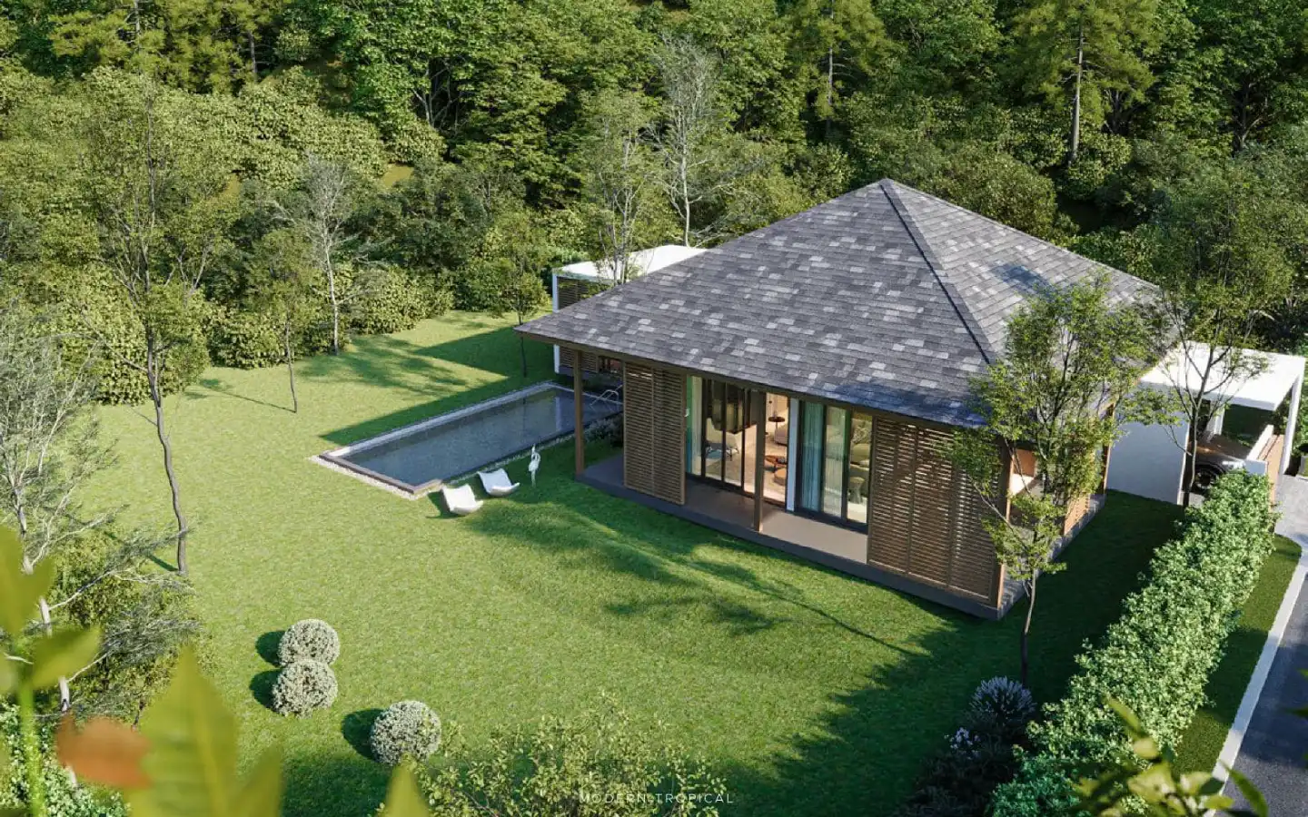 3 Bedroom Pool Villa for Sale in Cerulean Villas, Naiyang - Type B