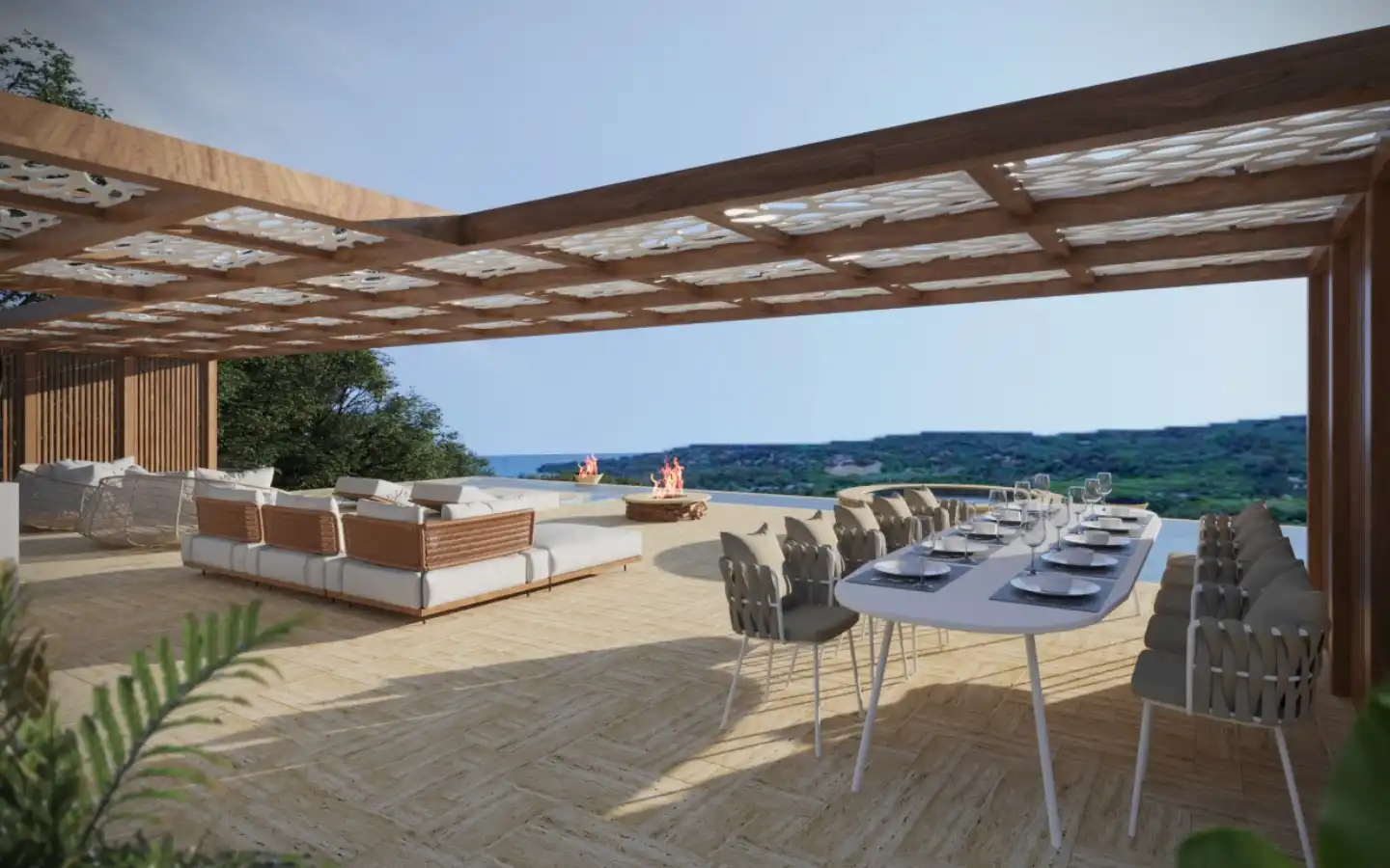 View from 3 Bedroom Cohiba Valley View Villas for Sale in Layan Phuket