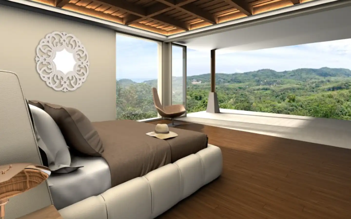 View from 3 Bedroom Cohiba Valley View Villas for Sale in Layan Phuket