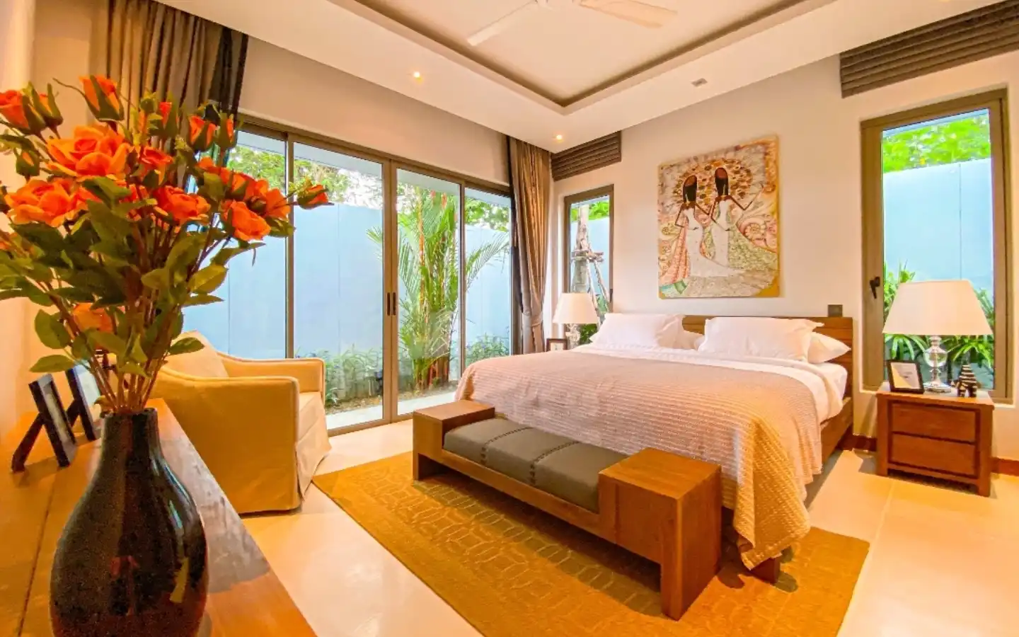 Interior view of Luxurious 2 Bedroom Resale Villa in Anchan Hills on Pasak 8, Cherngtalay, Phuket