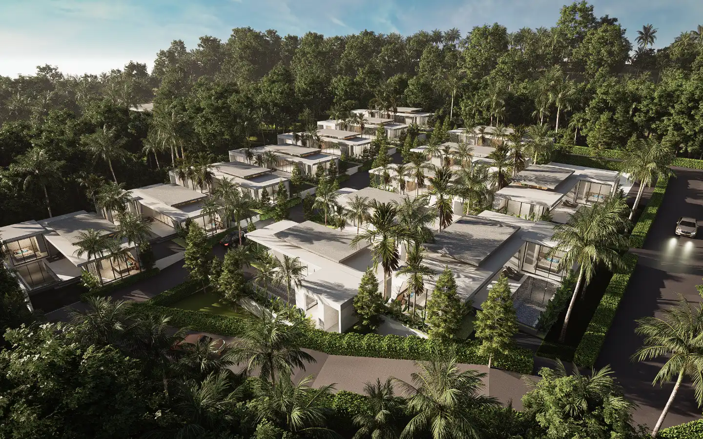 Interior view of 2 Bedroom Pool Villa for Sale in Aileen Villas Phase 6, Naithon