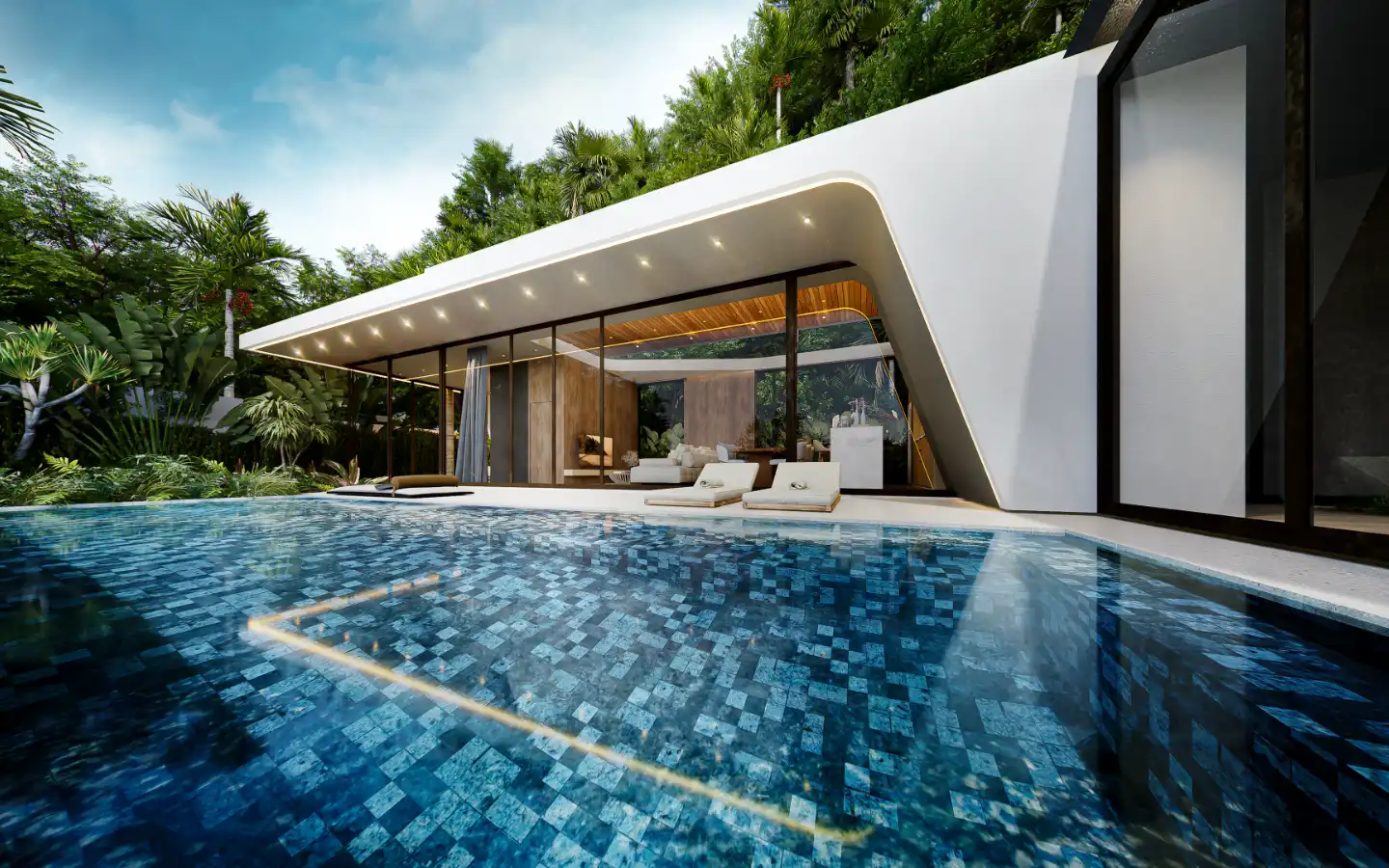 Interior view of 3 Bedroom Pool Villa for Sale in Aileen Villas Phase 6, Naithon