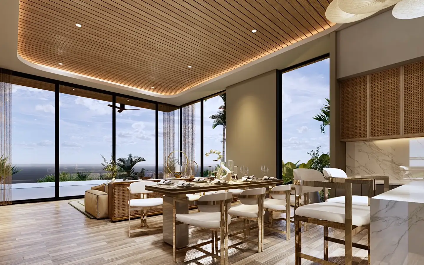 Interior view of 3 Bedroom Pool Villa for Sale in Aileen Layan - Type B