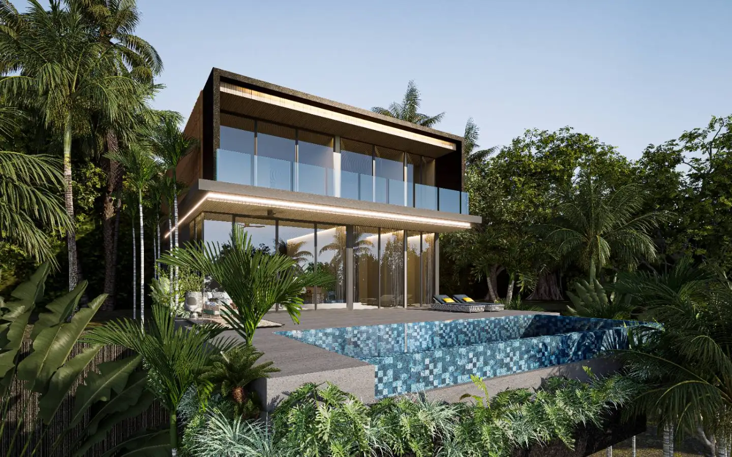 Interior view of 4 Bedroom Pool Villa for Sale in Aileen Layan - Type B