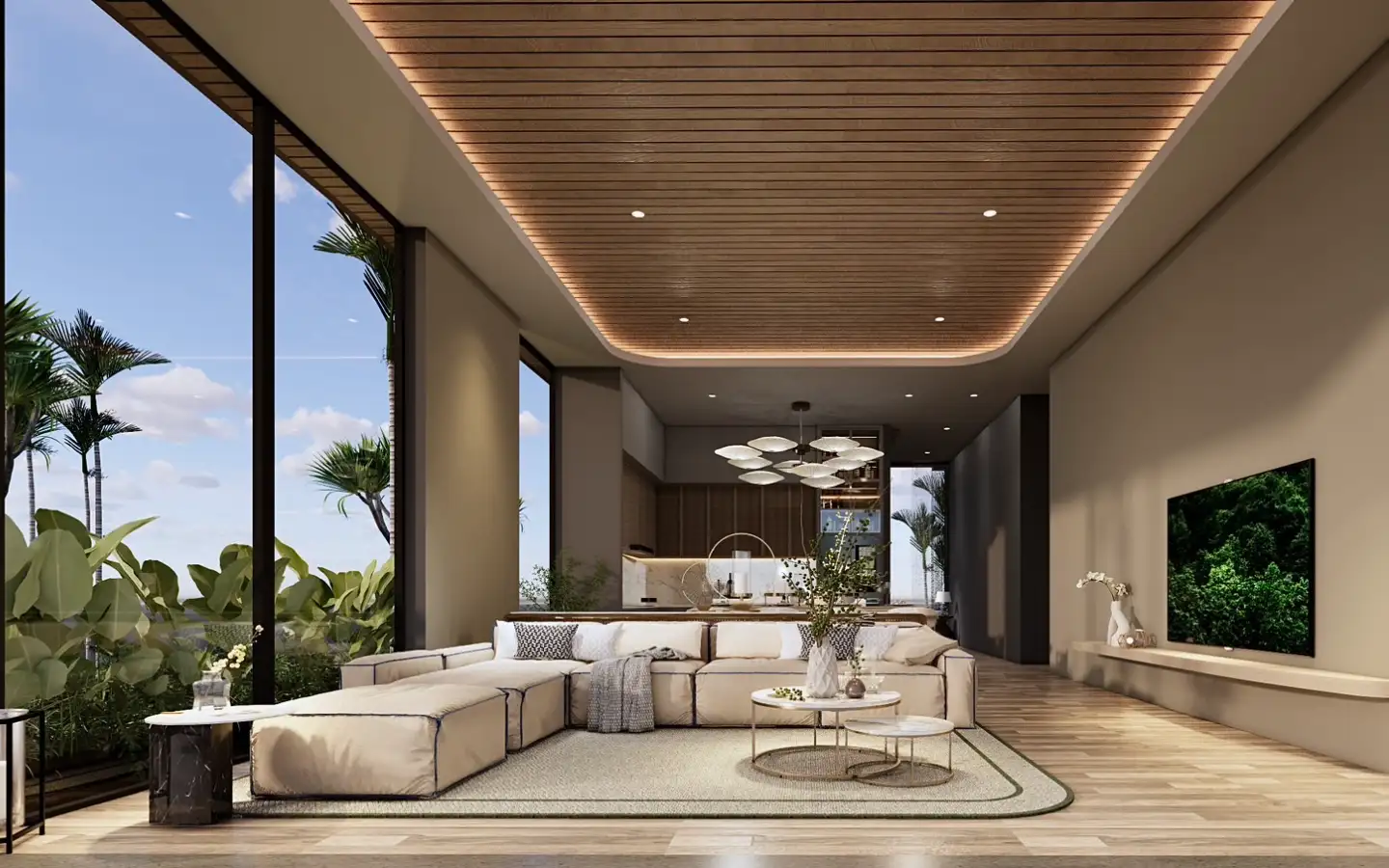 Interior view of 4 Bedroom Pool Villa for Sale in Aileen Layan - Type B