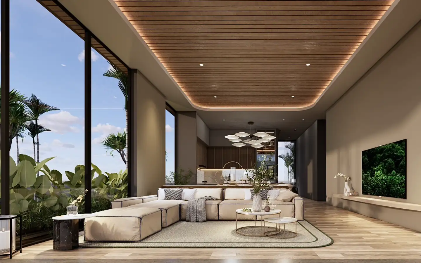 Interior view of 2 Bedroom Pool Villa for Sale in Aileen Layan - Type C