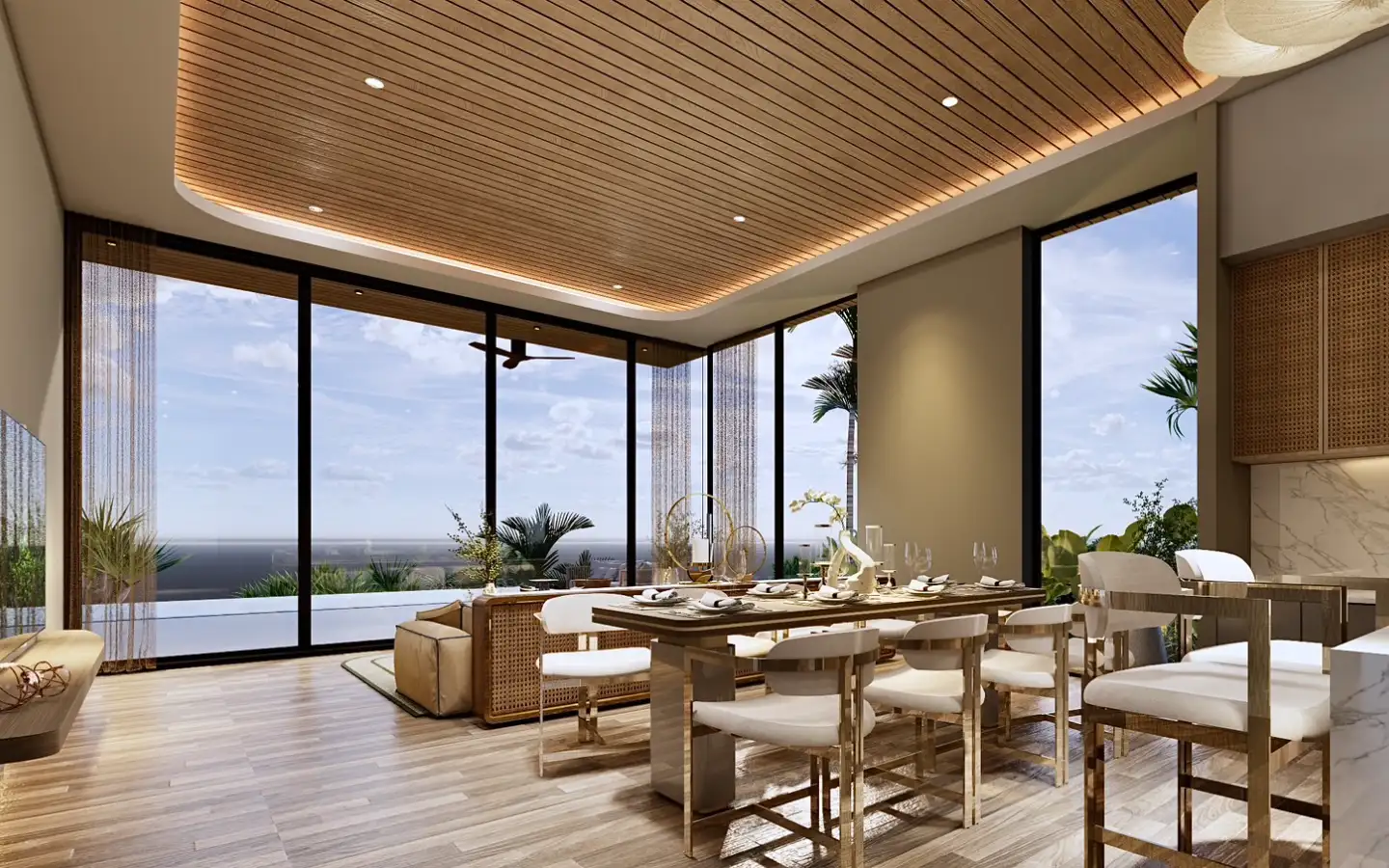 Interior view of 2 Bedroom Pool Villa for Sale in Aileen Layan - Type C