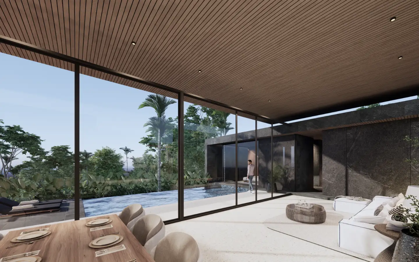 Interior view of 4 Bedroom Pool Villa for Sale in Aileen Layan - Type C