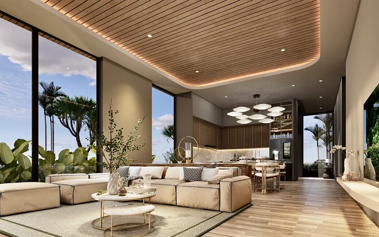 Interior view of 4 Bedroom Pool Villa for Sale in Aileen Layan - Type C