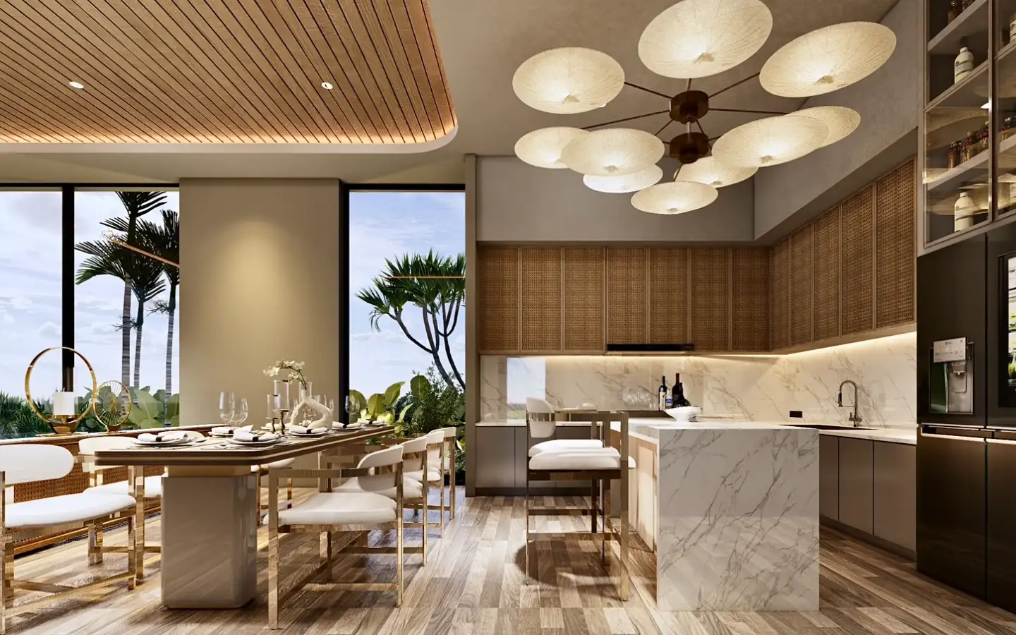 Interior view of 4 Bedroom Pool Villa for Sale in Aileen Layan - Type C